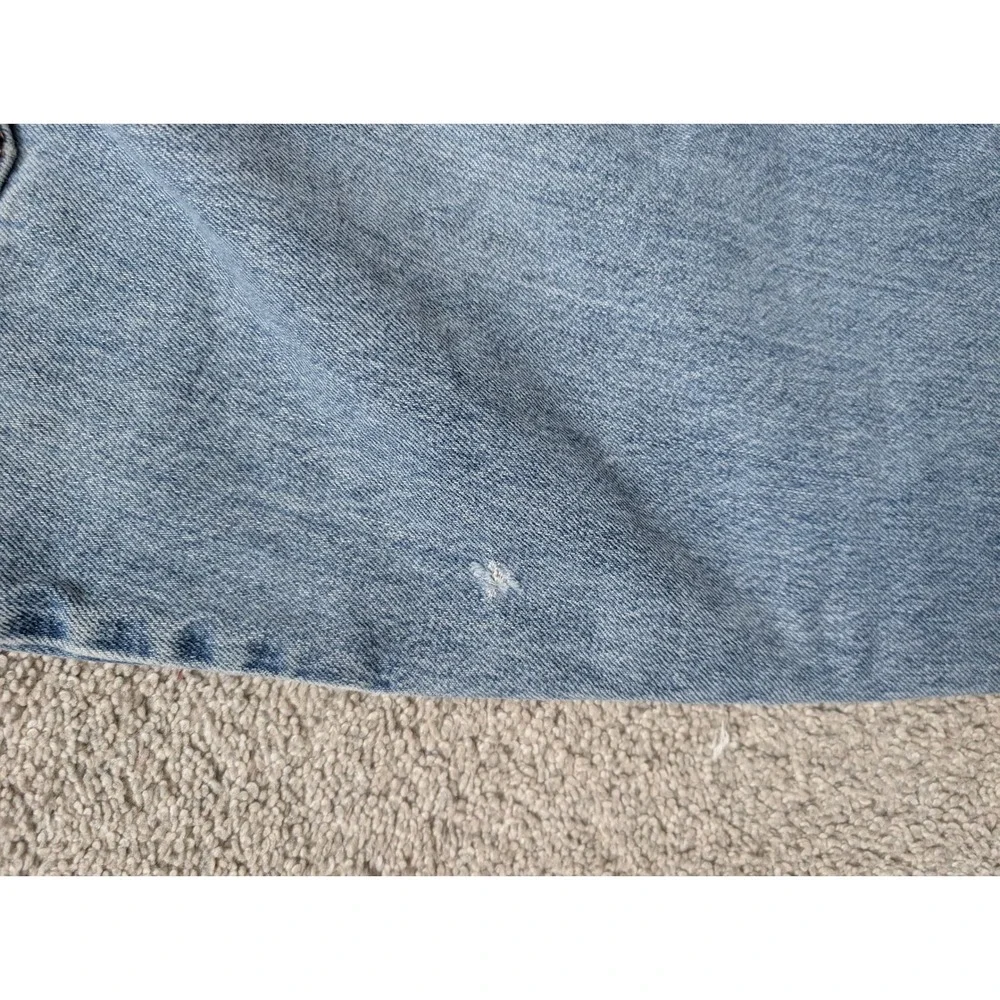 Y2K Levi's 560 Jeans Mens 38x30 Cotton Blue Faded Distressed Loose Comfort Fit
